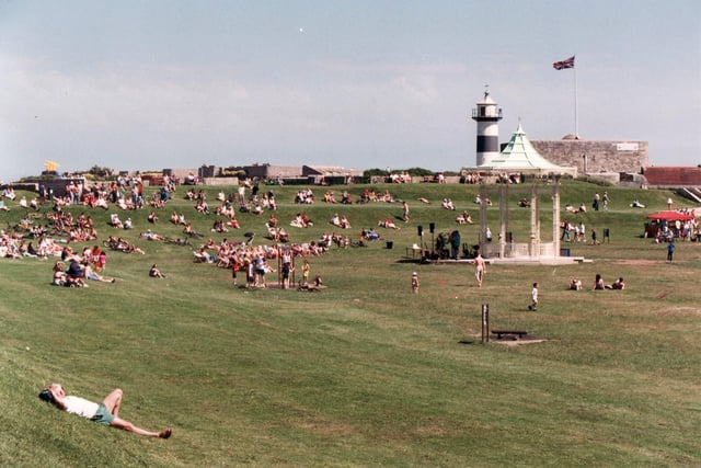 The band stand in Southsea Common in June 1998