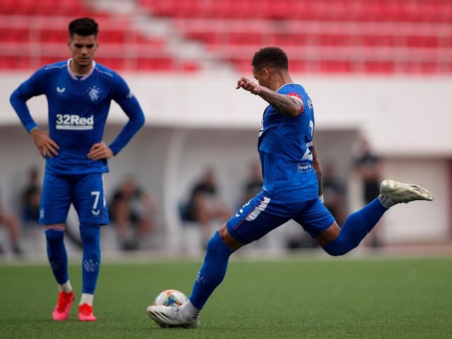 Scored an excellent free-kick to send Rangers on their way and was substituted at half-time.
