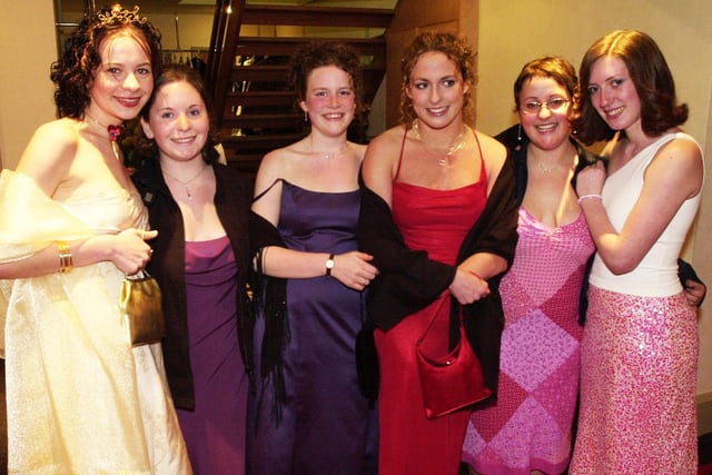 Left to right: Alice Whiteley, Jenny Haylord, Anne Beeley, Claire Hodgson, Rachel Martinez and Laura Burn-Acaster. 
Tuesday 16 May 2001