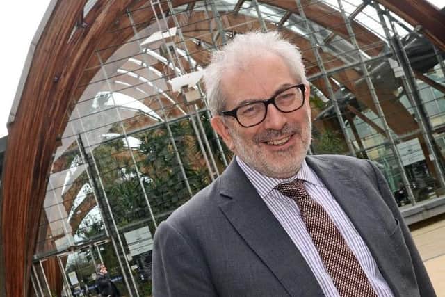 Lord Bob Kerslake in Millennium Square, Sheffield, in 2018. Picture by Marie Caley