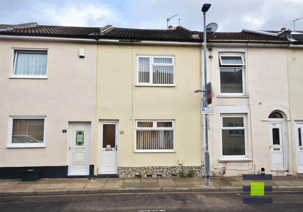 This two bedroom house in Samuel Road, Kingston, is on the market for £200,000. It is listed by Chinneck Shaw.