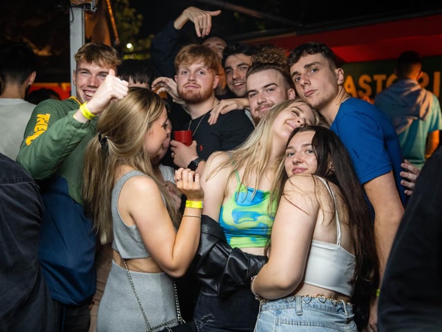 Freshers partying at The Astoria.