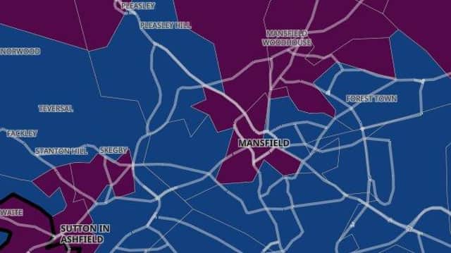 Mansfield on the new interactive map which shows where cases are rising.