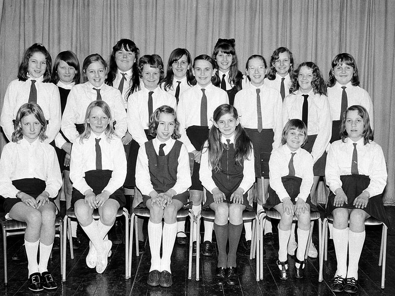 Shirebrook Girls' School Choir - can you spot any familiar faces?