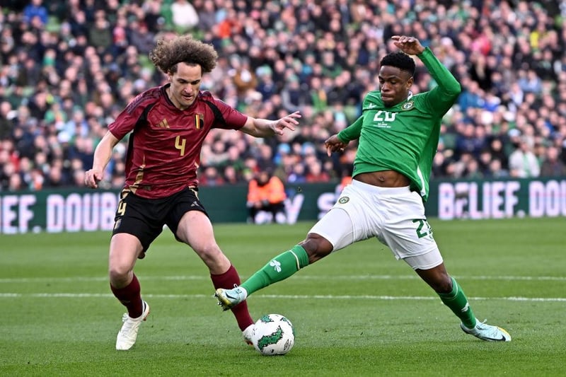 Doubt - Ogbene suffered a knock while on international duty for Ireland. 