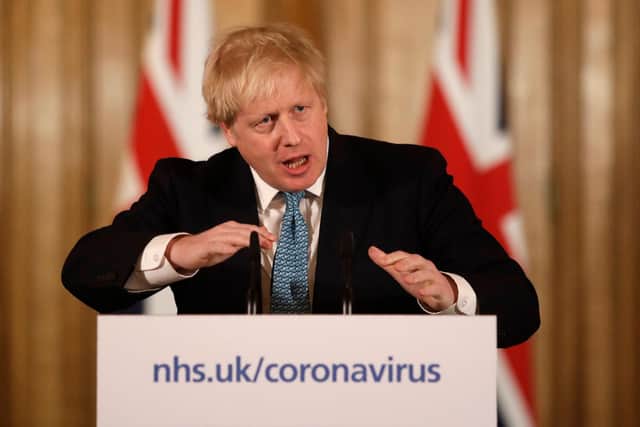 British Prime Minister Boris Johnson  (Photo by Matt Dunham - WPA Pool/Getty Images)