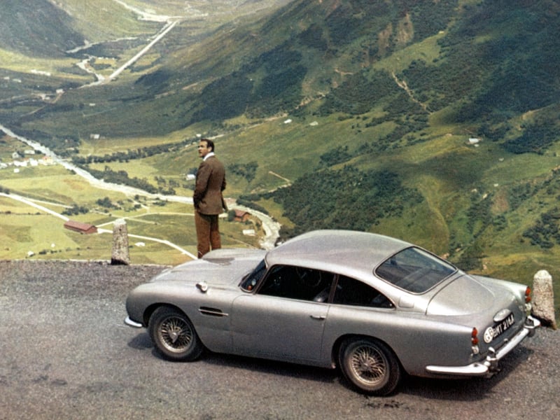 Sean Connery
1964 was the first time Bond drove an
Aston Martin ,The DB5
in Goldfinger - 1964
Director: Guy Hamilton