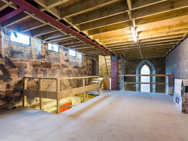 Second floor conversion.