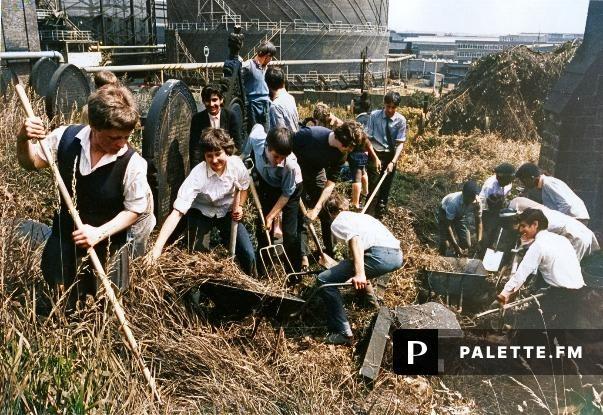 Pictured at work clearing up the graveyard at St Thomas Church, Holywell Road, Brightside, Sheffield, as part of Springclean 69, are these 4th formers from Hinde House Comprehensive School, Sheffield - July 3, 1969