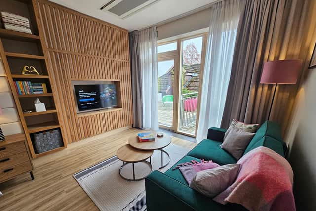 The new Family Suite offers greater comfort for people wanting to stay with patients at the hospice.