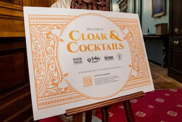 The ball raised money for four local charities: Yorkshire Air Ambulance, St Luke’s Hospice, Mind Ove