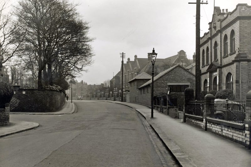 Picture of Ashgate Road Goldwell Hill. Pictured supplied by Chesterfield Museum Service\Chesterfield Borough Council