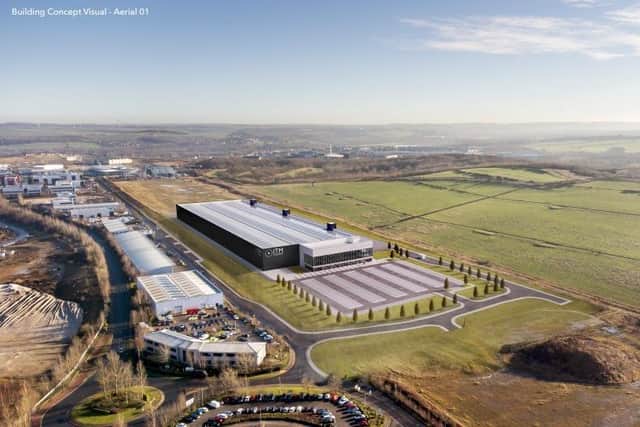 Artist's impression of the planned ITM Power factory