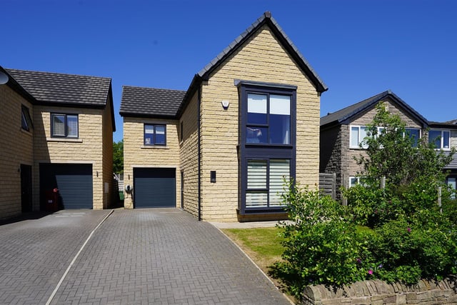 This four-bed detached home in Dronfield Wood house has become available for £625,000.