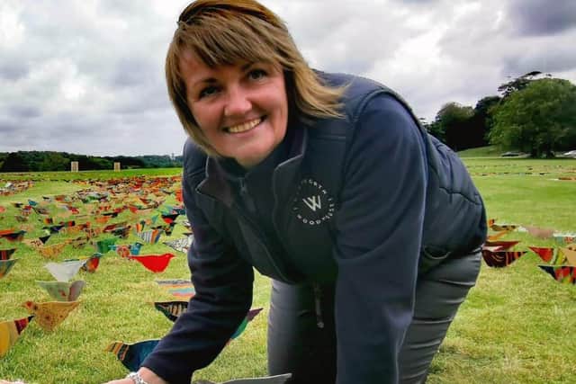 Sarah McLeod, the CEO of Wentworth Woodhouse Preservation Trust
