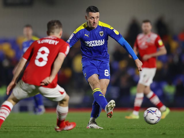 Record during the last six games played in League One... won: two, drawn: one, lost three.