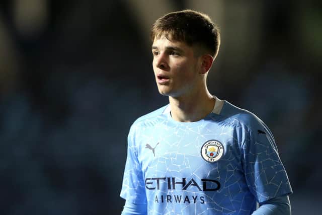 James McAtee of Manchester City has joined Sheffield United on loan: Charlotte Tattersall/Getty Images