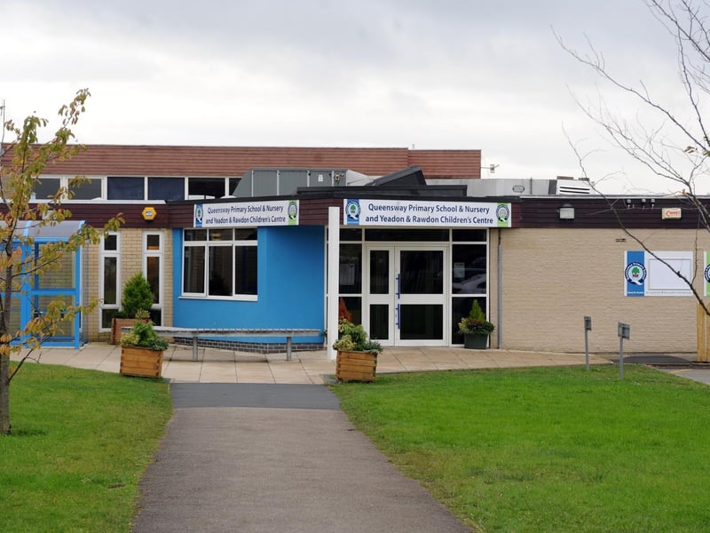 Queensway Primary School, located on Coppice Wood Avenue, Yeadon, was rated Good for quality of education.