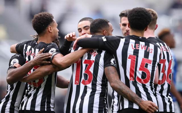 Premier League table in 2020 - where Newcastle United finished. (Photo by Alex Pantling/Getty Images)