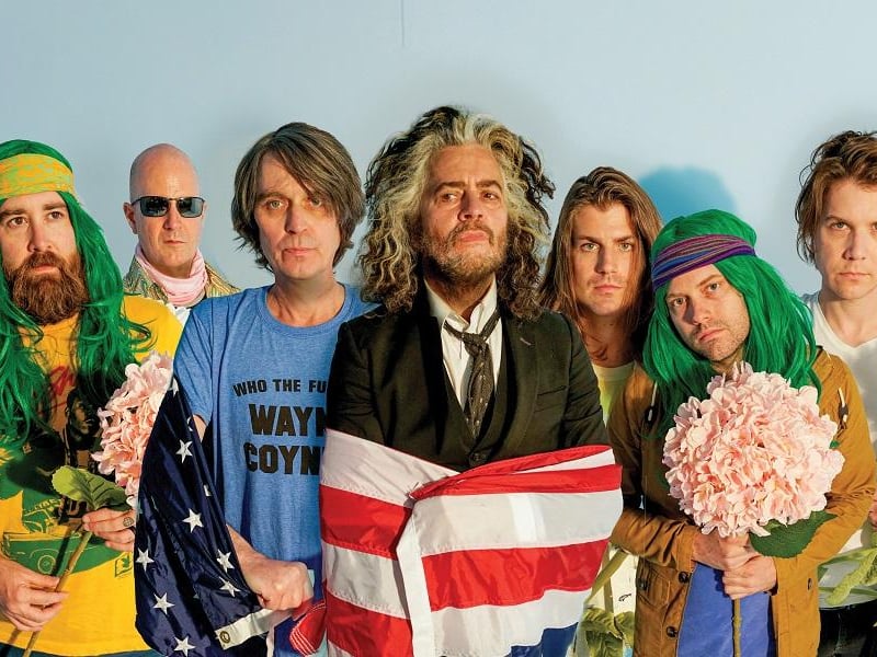 Psychedelic rockers The Flaming Lips are known for their surreal, immersive live shows. Picture a rainbow of balloons, confetti, and Wayne Coyne in a giant hamster ball as the crowd belts out Do You Realize??. Victorious could get a splash of their quirky magic.
