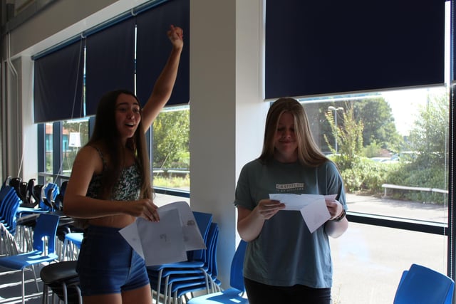 GCSE results day at Campsmount