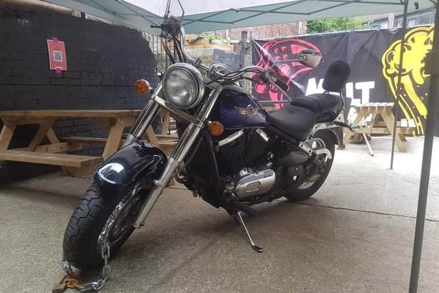 The Kawasaki Vulcan, registration number P822 GPF, was stolen on Wednesday night heading into early Thursday morning from Beech Way, Dronfield.