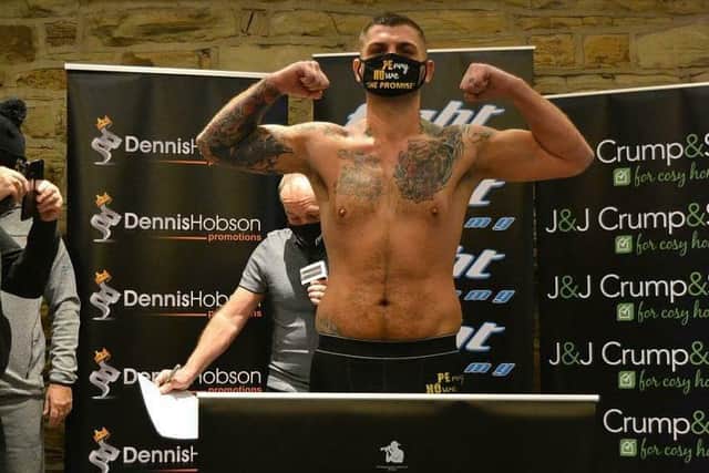 Sheffield boxer reaches £2,000 fundraising target for Armed Forces charity