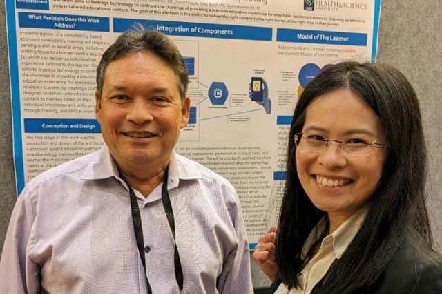 Yi-an Yang (right), CEO of Amah Health. Picture – supplied