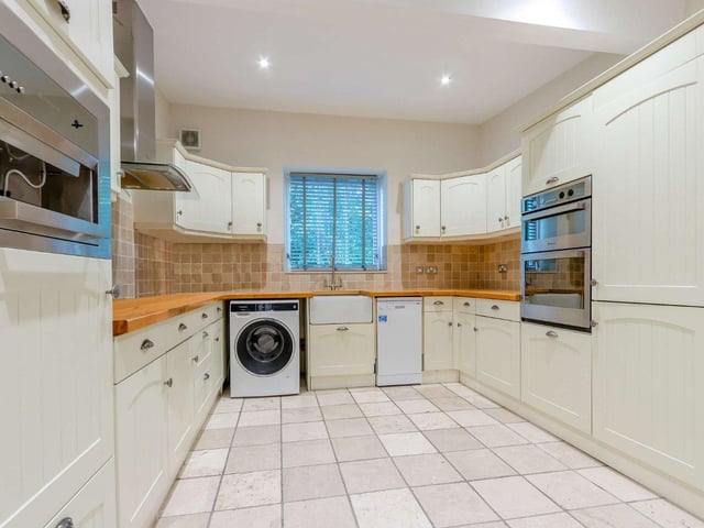 Coach house kitchen.