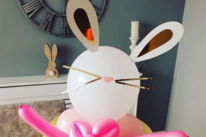 Occasions By Beckie said: "This Easter Bunny display £10 collection from Cusworth."