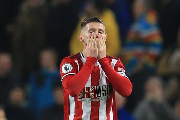 Ollie Norwood has revealed how much Blades players will be fined if they miss a training session while in lockdown (Photo by LINDSEY PARNABY/AFP via Getty Images)