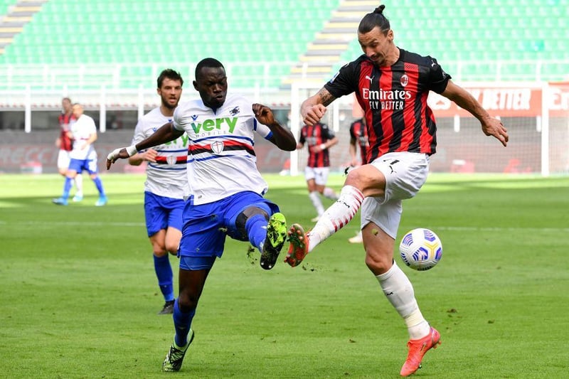Leeds United are still interested in signing Sampdoria defender Omar Colley this summer. West Ham and Fulham are also keen. (ClubDoria46)

(Photo by TIZIANA FABI/AFP via Getty Images)