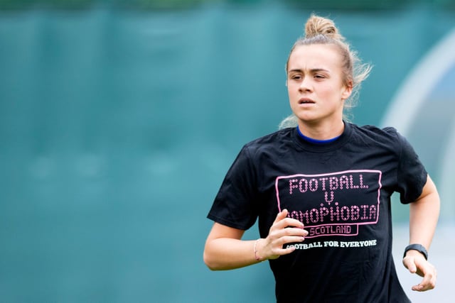 Composed, classy and full of promise, Eddie has broken into the Scotland squad this year after several solid performances at the heart of Hibs' defence. Still only 20, Eddie has her best years ahead of her still too.