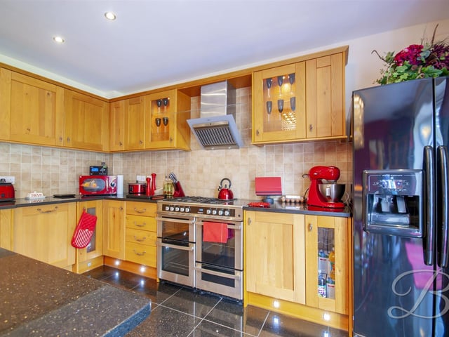 The kitchen.