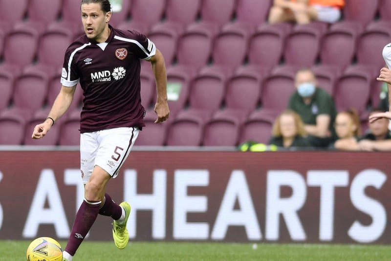 The Austrian helped Hearts have a foothold in midfield. Read the game so well and was the one who would start moves whether moving the ball wide or looking forward.