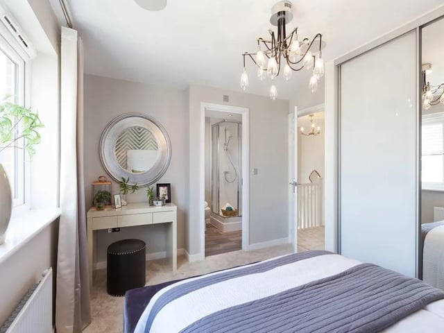 This three bedroom detached house St. Georges Avenue, Havant, is on sale. It is listed by Persimmon Homes - St Georges Keep, as price on application (POA).