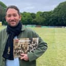 Comedian Jon Richardson visited Sheffield FC, the world's oldest football club, with presenter Adrian Chiles and impressionist Matt Forde, to film the new series of Meet the Richardsons for Dave. All three have been made honorary members of the historic club. Photo: Sheffield FC
