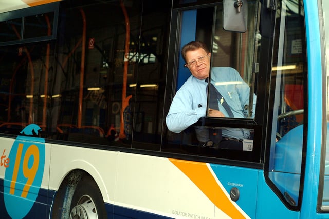 In 2009 long serving bus driver Harry Price had been working in the area for 25 years