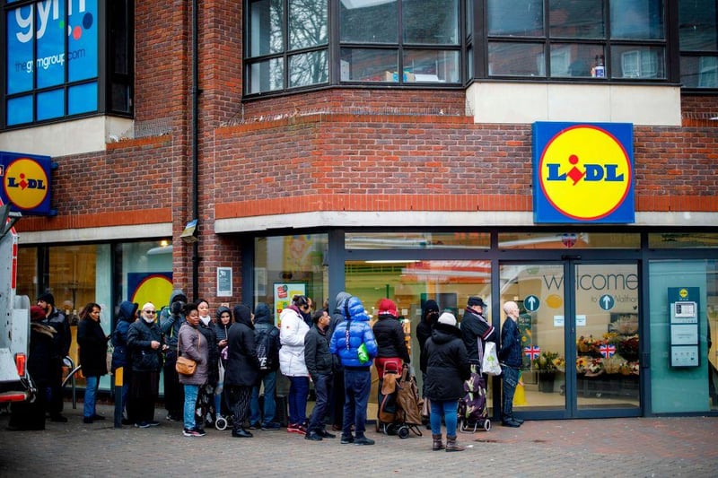 A Lidl spokesperson said: "Although no longer legally required, the Government recommends that people continue to wear face coverings in crowded or indoor spaces and we will have signage in place at store entrances reminding our customers of this."