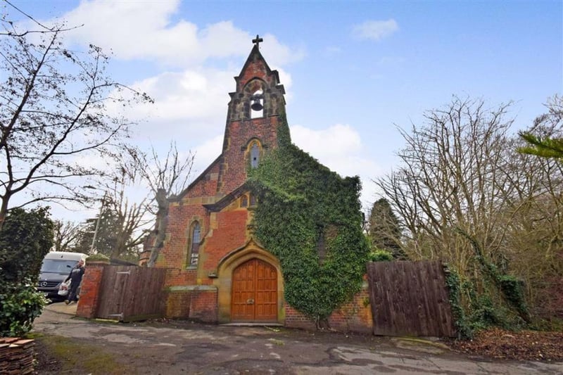 Estate agent Harris Shields Collection says the chapel could suit many uses subject to planning permission such as offices, light industry, house or apartments.