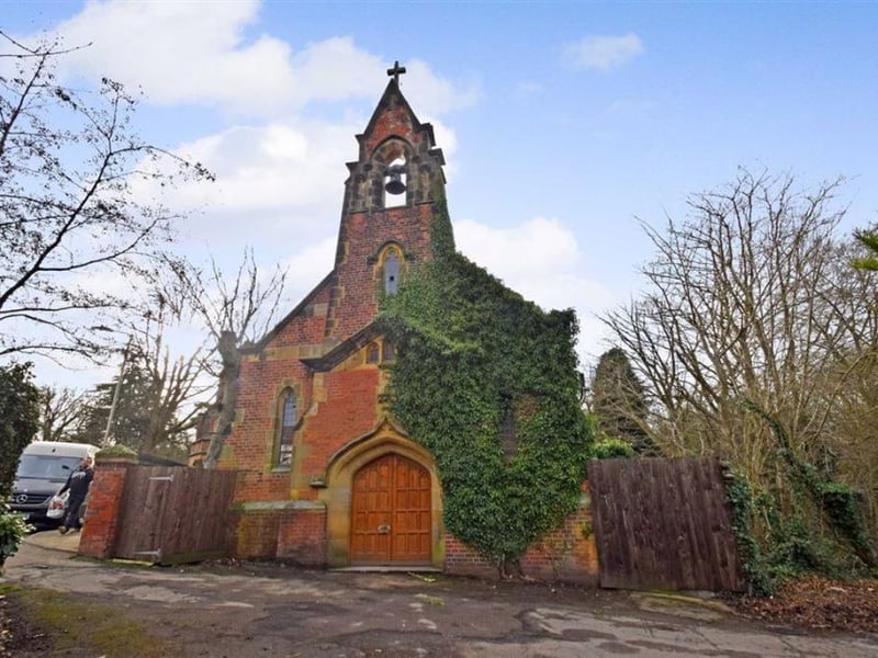Estate agent Harris Shields Collection says the chapel could suit many uses subject to planning permission such as offices, light industry, house or apartments.