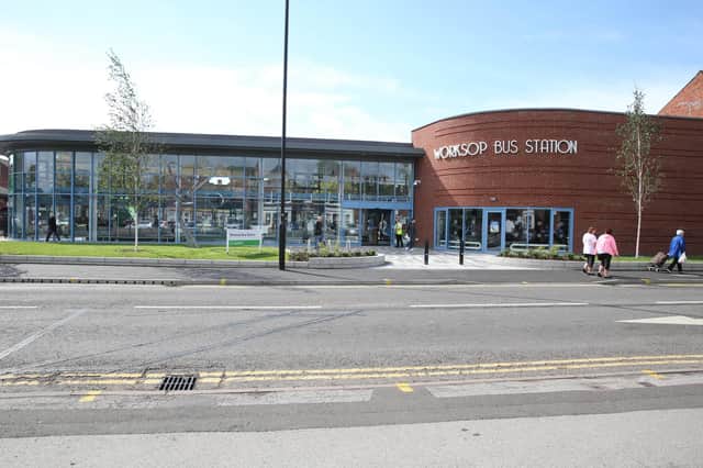 Worksop's new bus station opened in 2015