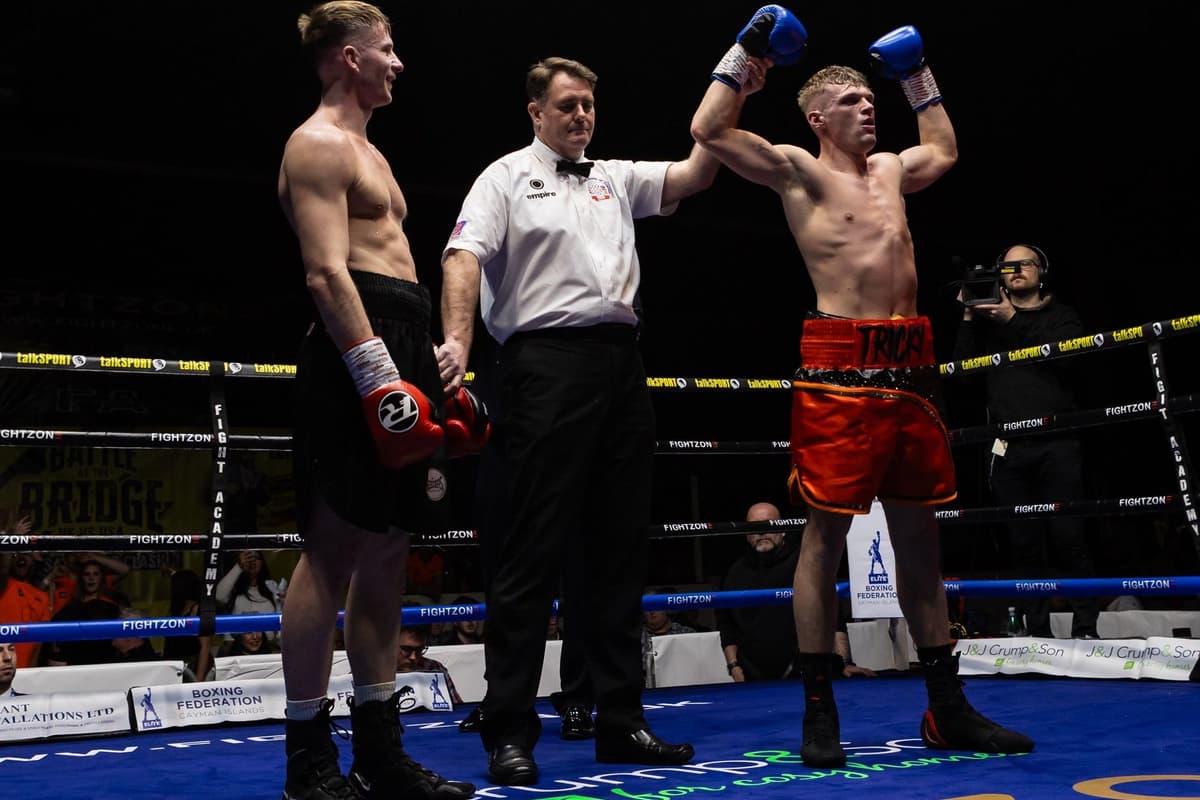 Dylan Rourke Trevor Sheffield boxer Dylan Trevor wins long-awaited pro debut