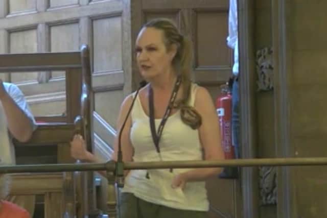 Helen Eadon, of Sheffield Link Community Hub, has been supporting people struggling with the cost of living crisis. She spoke about people's experiences during Sheffield Council's latest full council meeting.
