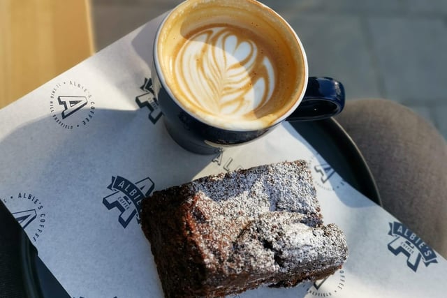Many of coffee shops remain open for takeaway including Albies on Snig Hill where walks ins are welcome, pre-orders encouraged. 
https://www.albiescoffee.co.uk Email (info@albiescoffee.co.uk) with your order, name, collection date & time.