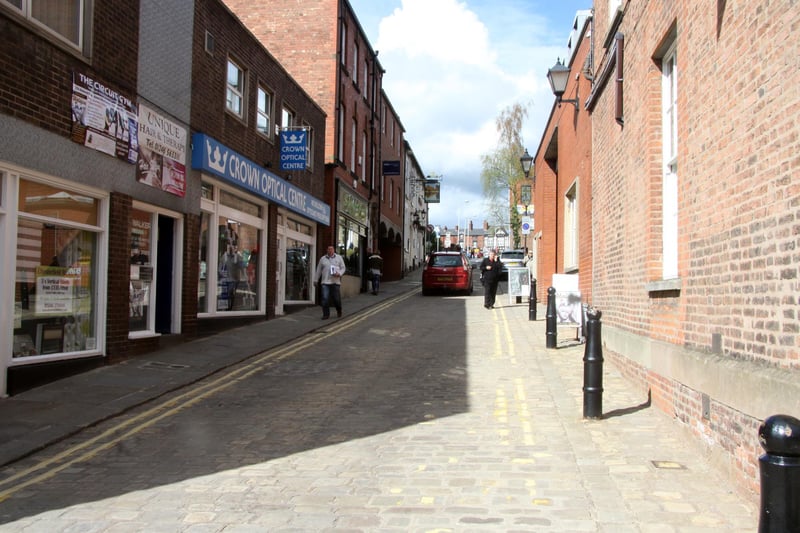 Chesterfield's Soresby Street from a few years back