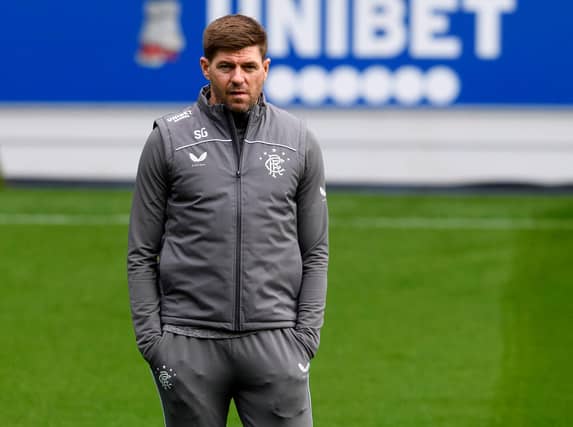 Steven Gerrard has revealed he would like to get a dozen Rangers players on new deals. Picture: SNS