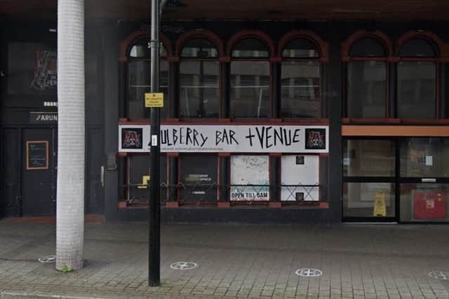 The Mulberry Bar and Venue on Arundel Gate. Picture: (Google Maps)