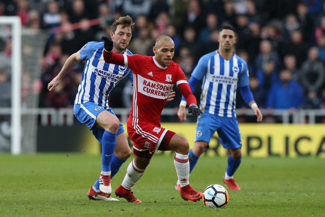 We saw glimpses of what the Danish international was capable of during his staggered spell at Boro, yet his time on Teesside proved a costly one. After arriving from Toulouse for around £9million, Braithwaite became one of the highest earners at the club but looked disinterested following a public fallout with Tony Pulis.