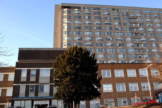File picture of the Royal Hallamshire Hospital in Sheffield